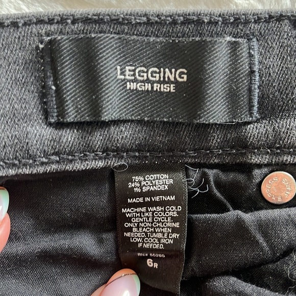 Express dark grey skinny jeans - Picture 3 of 4